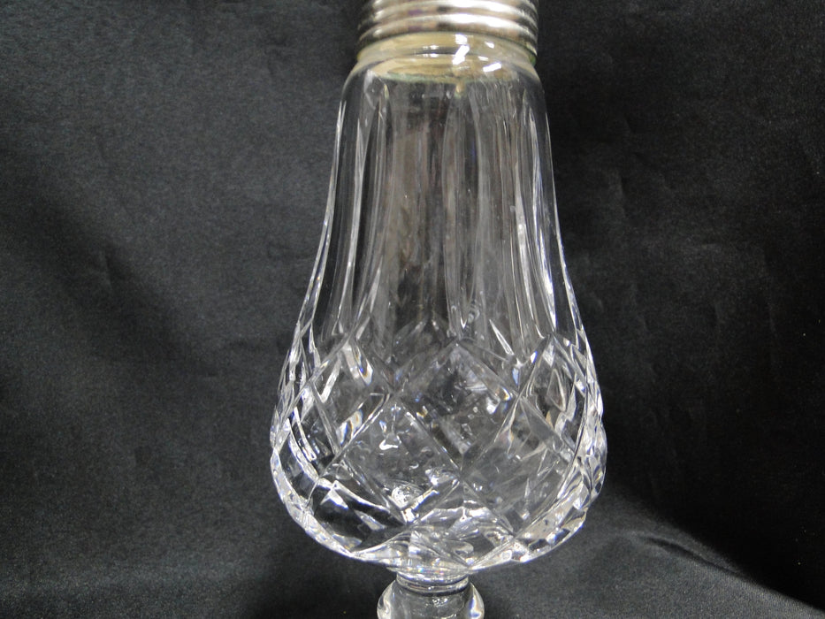 Waterford Crystal Lismore: Sugar Shaker, 8" Tall,  30 Holes, Pear Shape