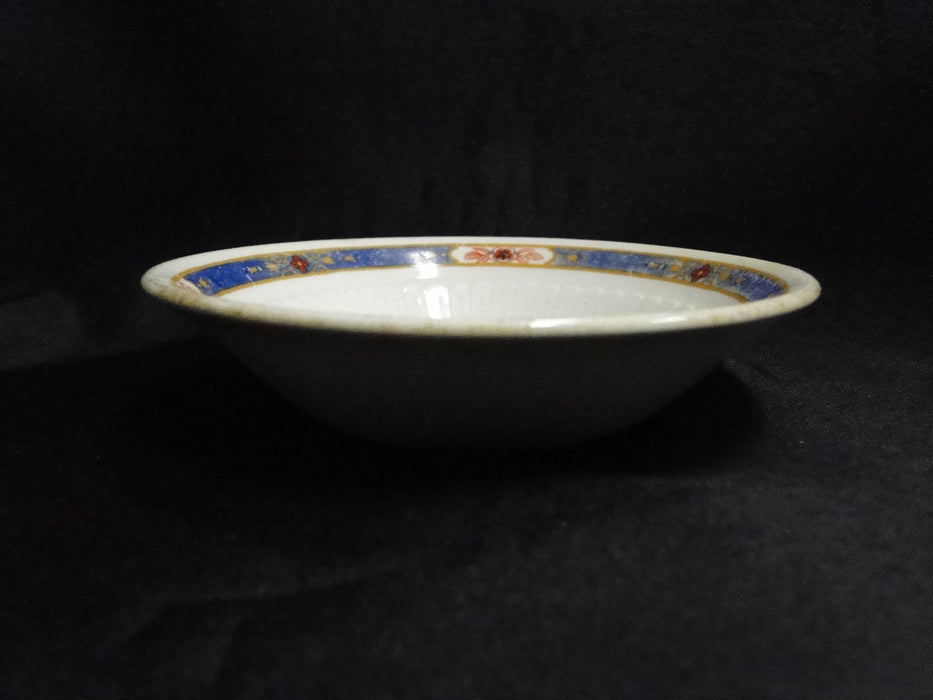 Wedgwood Pembroke, Blue Band, Ivory: Fruit Bowl, 4 7/8" x 1 1/8"