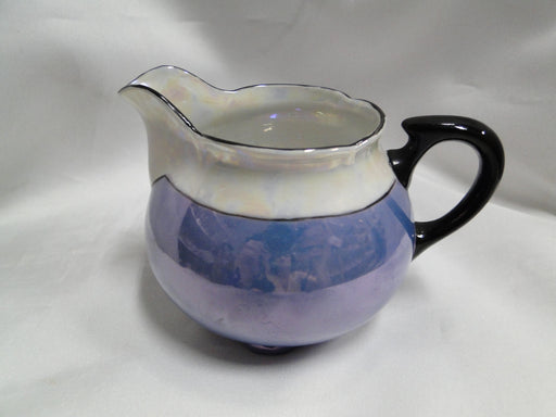 Hutschenreuther Blue & White Luster: Creamer / Cream Pitcher, 2 3/4" Tall