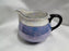 Hutschenreuther Blue & White Luster: Creamer / Cream Pitcher, 2 3/4" Tall