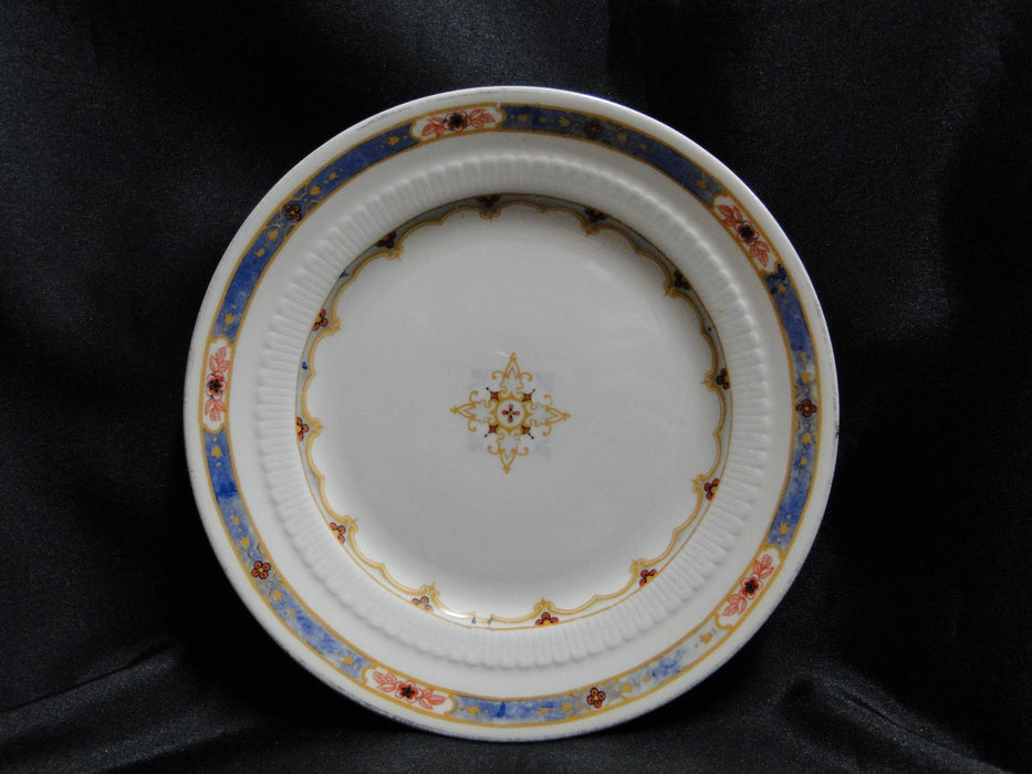 Wedgwood Pembroke, Blue Band, Ivory: Dessert Plate (s), 7"
