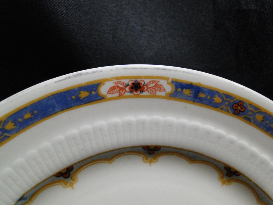 Wedgwood Pembroke, Blue Band, Ivory: Dessert Plate (s), 7"
