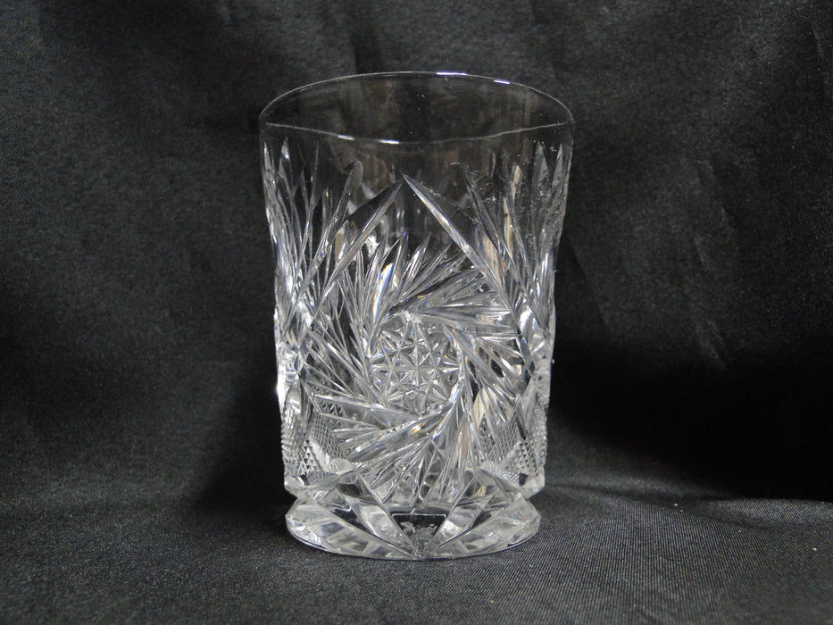 Clear, Spinning Stars: Tumbler (s), 3 3/4" Tall -- CR#118