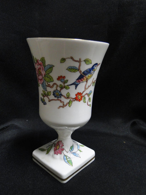 Aynsley Pembroke, Bird & Florals: Pedestal Vase (s), 4 3/4" Tall