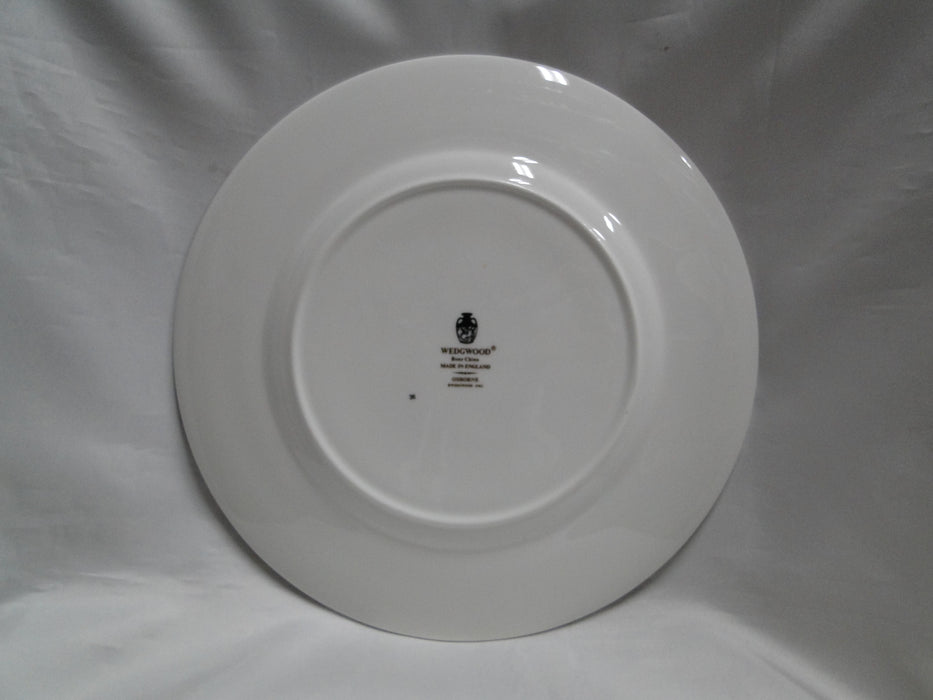 Wedgwood Osborne, White w/ Florals, Black Dots: Dinner Plate (s), 10 3/4"