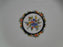 Wedgwood Osborne, White w/ Florals, Black Dots: Salad Plate (s), 8 1/8"