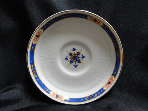 Wedgwood Pembroke, Blue Band, Ivory: 5 5/8" Saucer (s) Only, No Cup