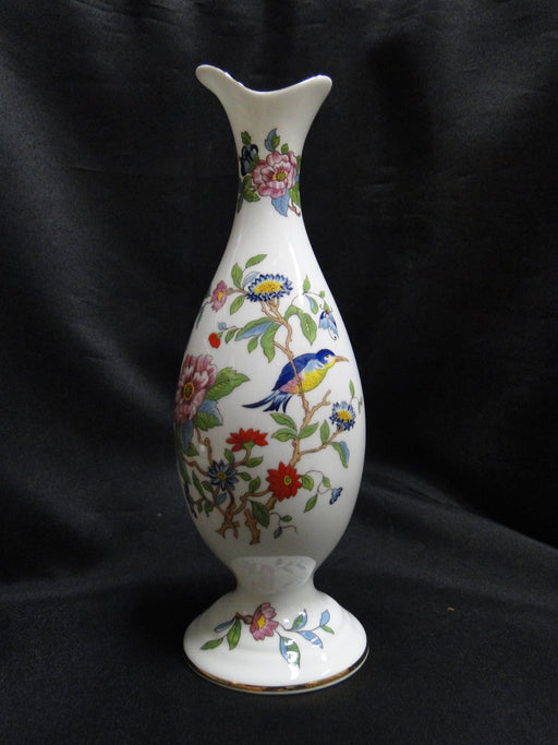 Aynsley Pembroke, Bird & Florals: Bud Vase, 8 7/8" Tall