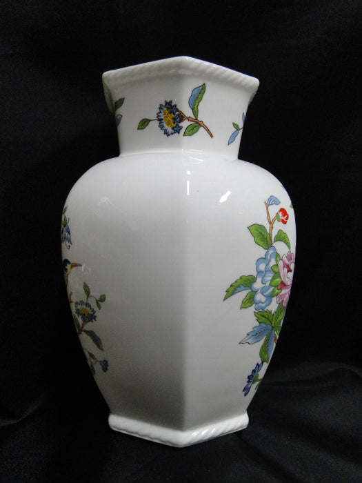 Aynsley Pembroke, Bird & Florals: Chelford Vase, 7" Tall