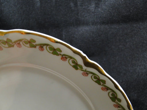 Haviland (Limoges) Clover Leaf, Green Clover: Bread Plate (s), 6 1/8, As Is