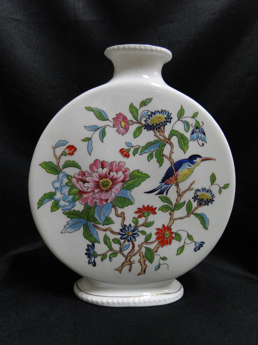 Aynsley Pembroke, Bird & Florals: Disc Vase, 7 3/4" Tall