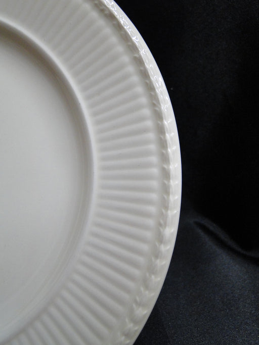 Wedgwood Edme, Ribbed Rim, Off White: Salad Plate (s), 8 1/8"