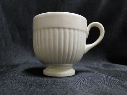 Wedgwood Edme, Ribbed Rim, Off White: 2 1/2" Demitasse Cup Only, Nick