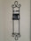 Tripar Augusta Vertical Black Display Rack for Two 6 1/2" - 8 1/4" Plates, 25"