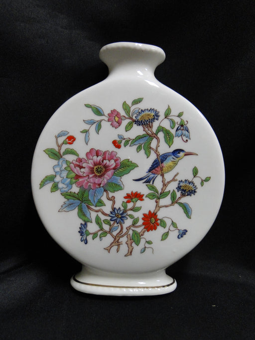 Aynsley Pembroke, Bird & Florals: Disc Vase, 6 1/2" Tall