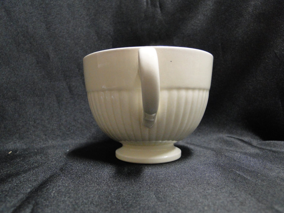 Wedgwood Edme, Ribbed Rim, Off White: Cup & Saucer Set (s), 2 3/4" Tall