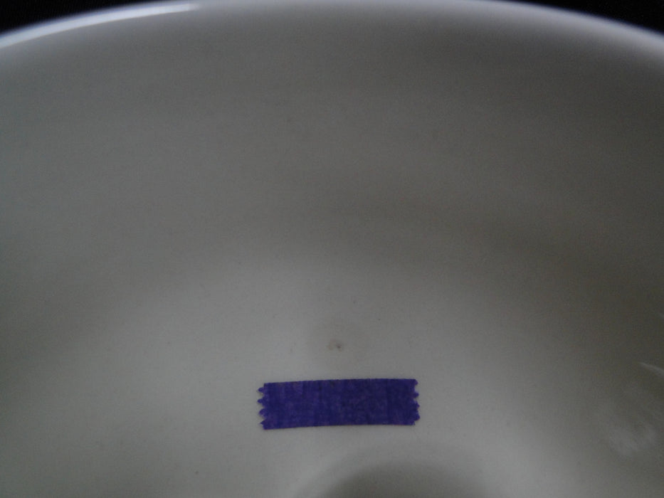 Wedgwood Edme, Ribbed Rim, Off White: Cup & Saucer Set, 2 3/4", As Is