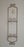 Bard's Vertical Gold Metal Display Rack for two 9.75"-7.75" Plates 26.75", As Is