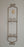Bard's Vertical Gold Metal Display Rack for 2 9.75" - 7.75" Plates 26.75", As Is