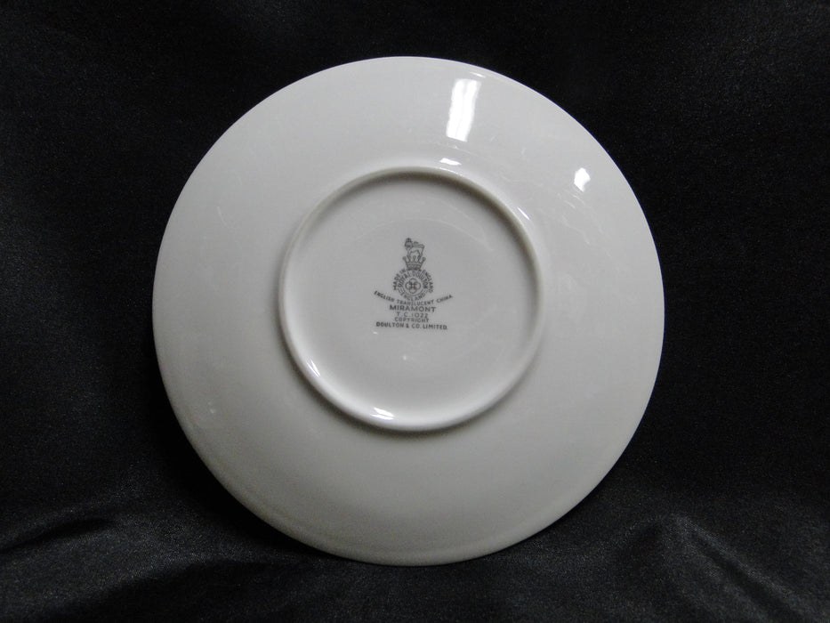Royal Doulton Miramont, Fruit: 6 1/8" Saucer (s) Only, No Cup