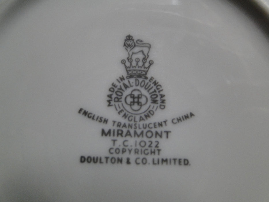 Royal Doulton Miramont, Fruit: 6 1/8" Saucer (s) Only, No Cup