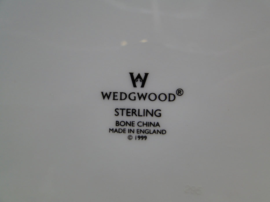 Wedgwood Sterling, Platinum Trim & Verge: Bread Plate, 6"