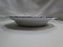 Staffordshire Calico Blue, Floral, Crownford: Rim Soup Bowl, 7 1/2", As Is