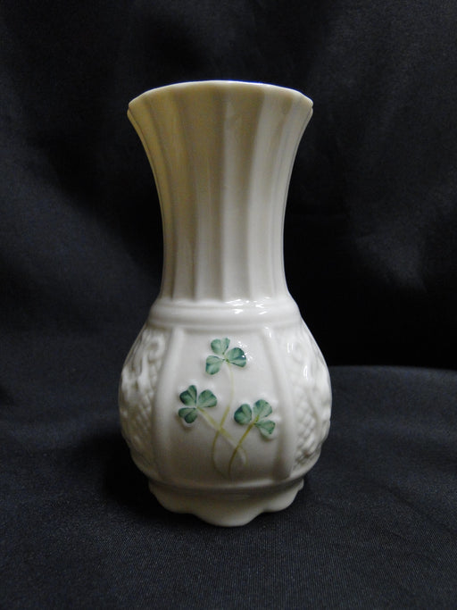 Belleek Shamrock, Ireland: Nadine Spill Vase, 4 3/4" Tall