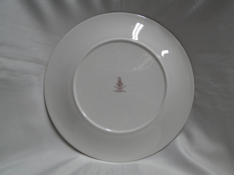 Royal Doulton Albany H5041, Black Rim: Dinner Plate (s), 10 1/2"