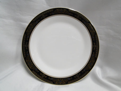 Royal Doulton Albany H5041, Black Rim: Salad Plate (s), 8"