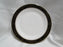 Royal Doulton Albany H5041, Black Rim: Salad Plate (s), 8"