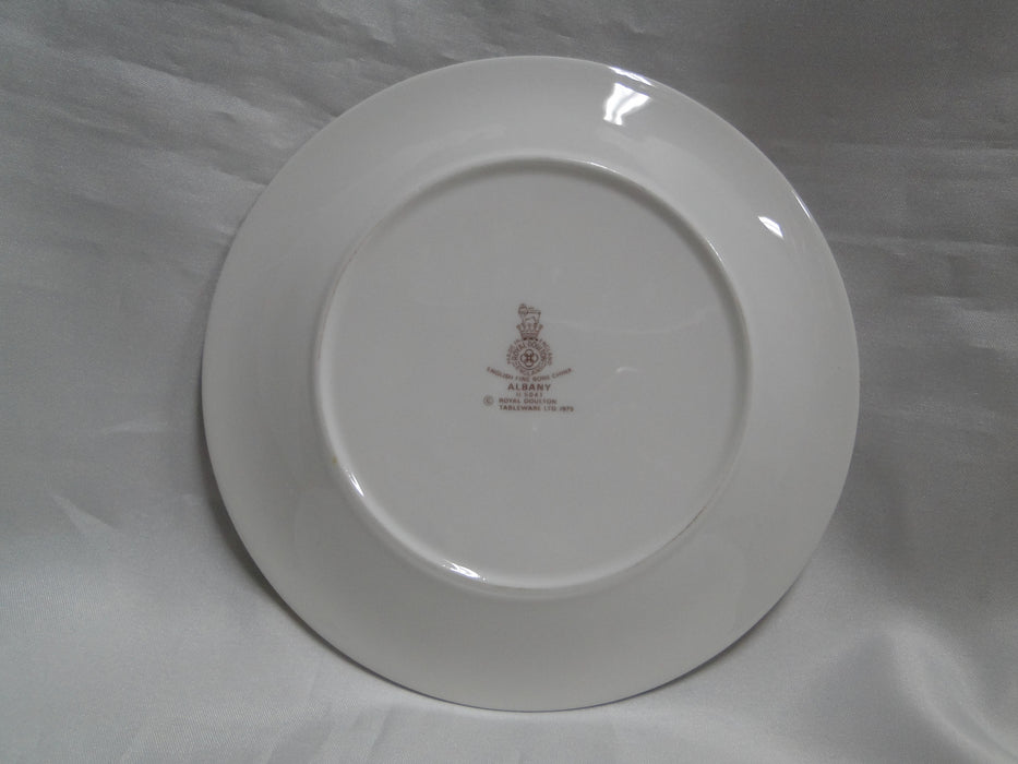 Royal Doulton Albany H5041, Black Rim: Bread Plate (s), 6 5/8"