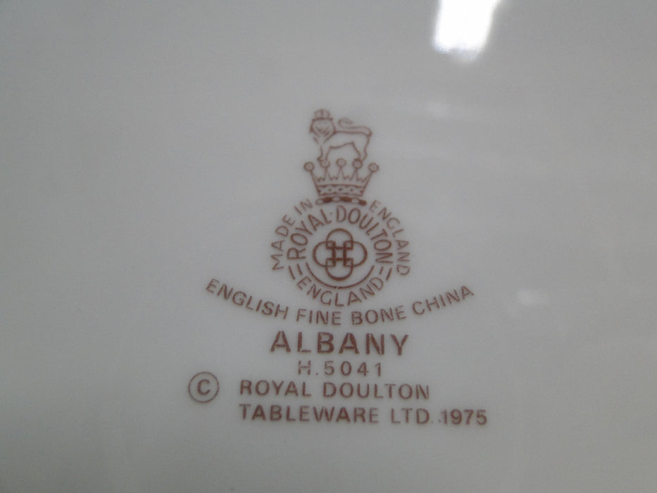 Royal Doulton Albany H5041, Black Rim: Bread Plate (s), 6 5/8"