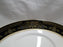 Royal Doulton Albany H5041, Black Rim: Gravy Boat & Separate Underplate
