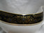 Royal Doulton Albany H5041, Black Rim: Gravy Boat & Separate Underplate
