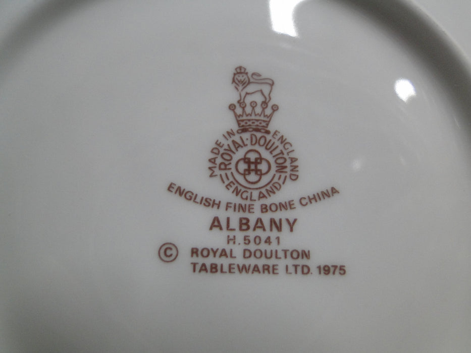 Royal Doulton Albany H5041, Black Rim: Cup & Saucer Set (s), 3" Tall
