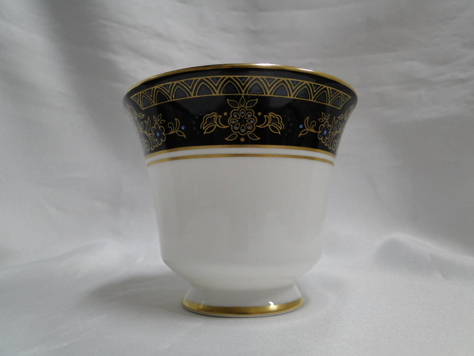 Royal Doulton Albany H5041, Black Rim: Cup & Saucer Set (s), 3" Tall