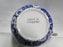 Staffordshire Calico Blue, Floral, Crownford: Cup & Saucer Set, 2 1/2"