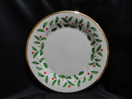 Lenox Holiday, Holly & Berries: Dinner Plate, 10 3/4", Gold Wear