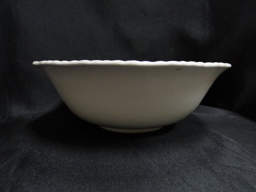 Mason's Bow Bells Brown, Flowers & Scrolls: Round Serving Bowl, 8 1/4", As Is