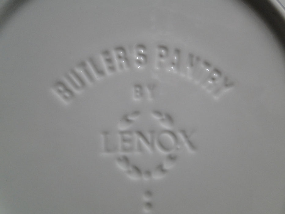 Lenox Butler's Pantry, Embossed, Ridges: Individual Pasta Bowl, 9 1/2"