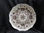Mason's Bow Bells Brown, Flowers & Scrolls: Dinner Plate, 10 3/4", As Is