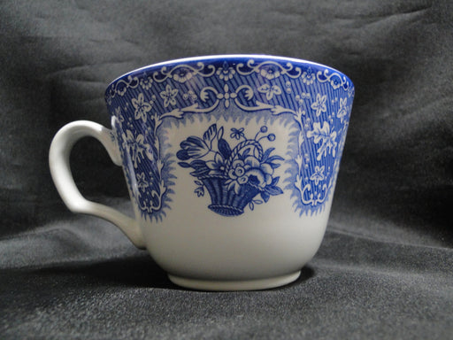 Spode Festival Blue, Turkey, Flower Baskets: Cup & Saucer Set (s), 2 5/8"