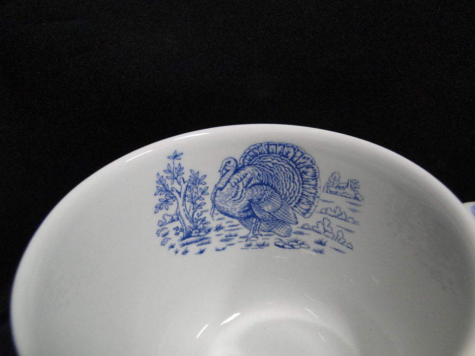 Spode Festival Blue, Turkey, Flower Baskets: Cup & Saucer Set (s), 2 5/8"