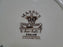 Mason's Bow Bells Brown, Flowers & Scrolls: Salad Plate (s), 8", Crazing