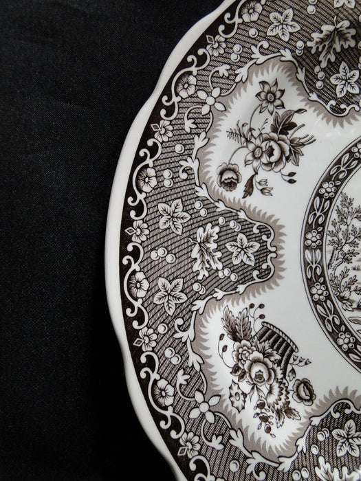 Spode Festival Brown, Turkey, Flower Baskets: Dinner Plate, 10 1/2", As Is