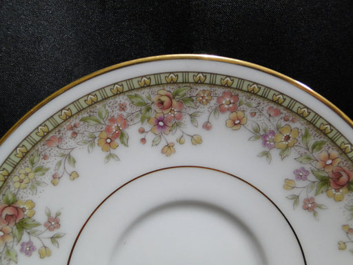 Noritake Morning Jewel, 2767, Multicolored Florals: 5 3/4" Saucer Only, No Cup