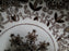 Mason's Bow Bells Brown, Flowers & Scrolls: Cereal Bowl (s), 6 1/4", Crazing