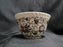 Mason's Bow Bells Brown, Flowers & Scrolls: Cup & Saucer Set, 2 1/4" Tall