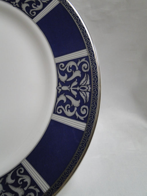 Royal Doulton Byron, Blue & Gray Rim: Accent Luncheon Plate (s), 9"
